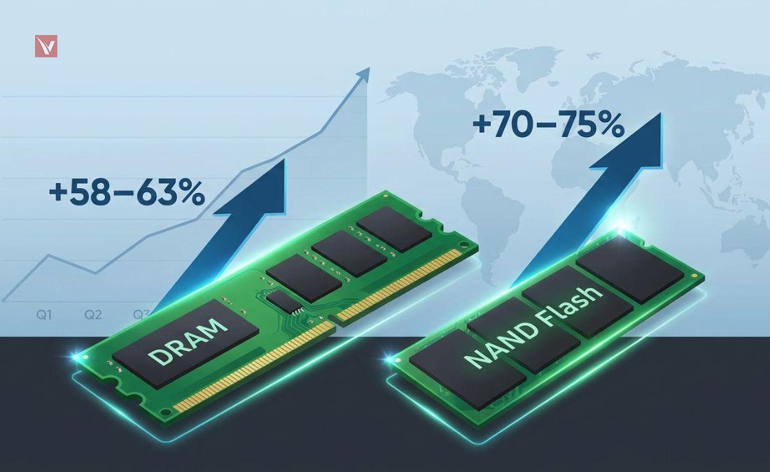 2026 Memory Price Surge: Why AI Is Still Pushing DRAM and NAND Higher